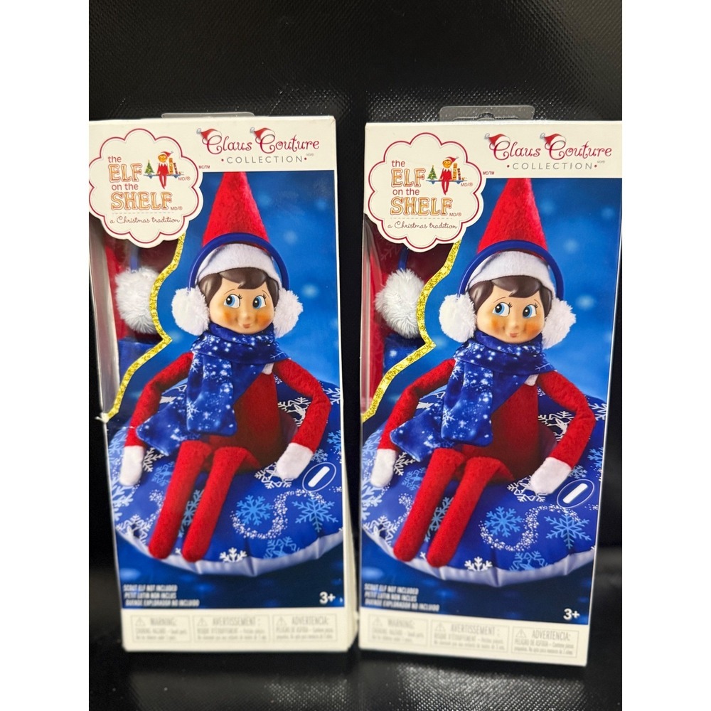 The Elf on the Shelf Claus Couture Collection Snow Tube Outfit NEW